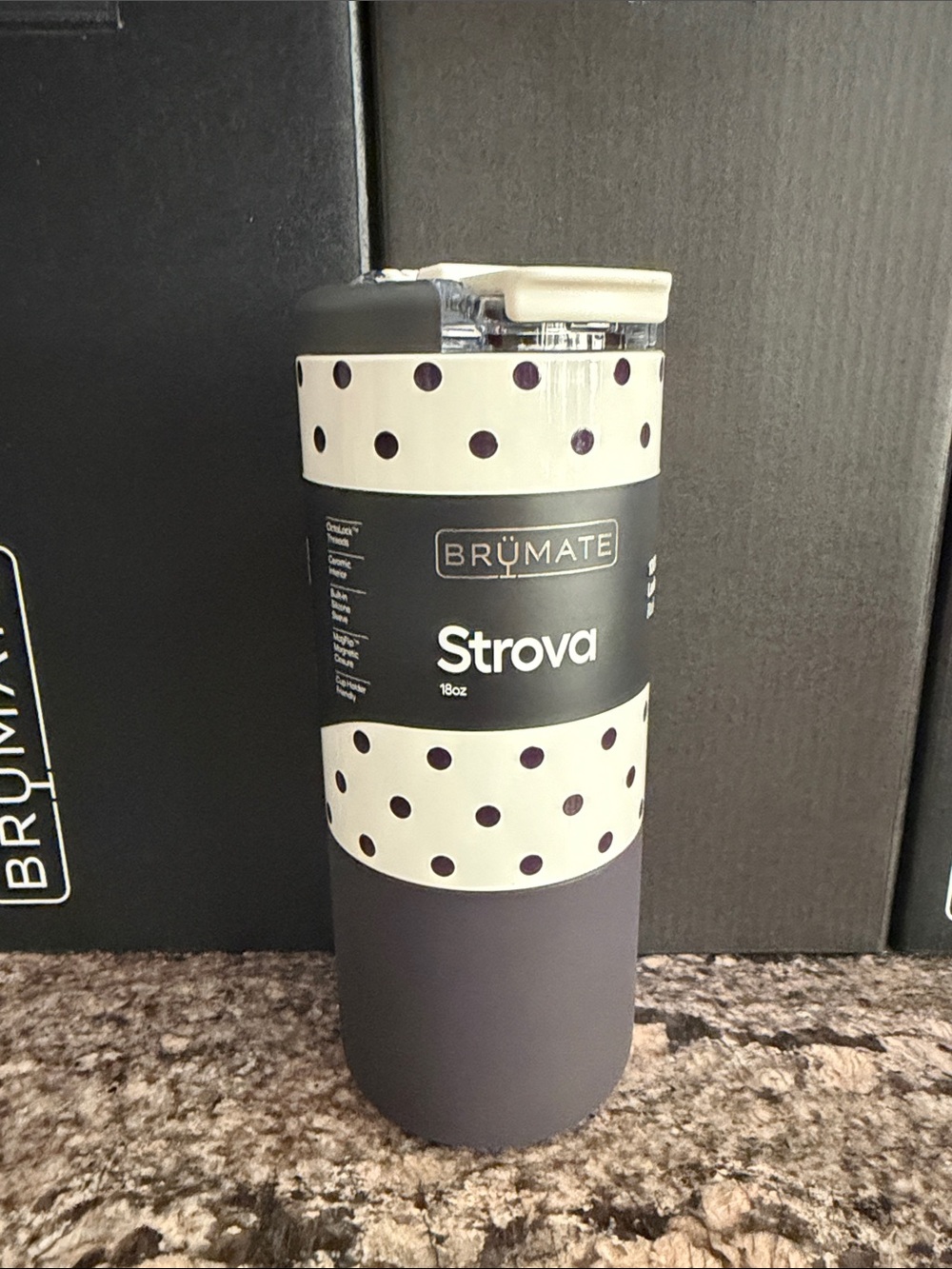 BrüMate Strova - Polka Pearl